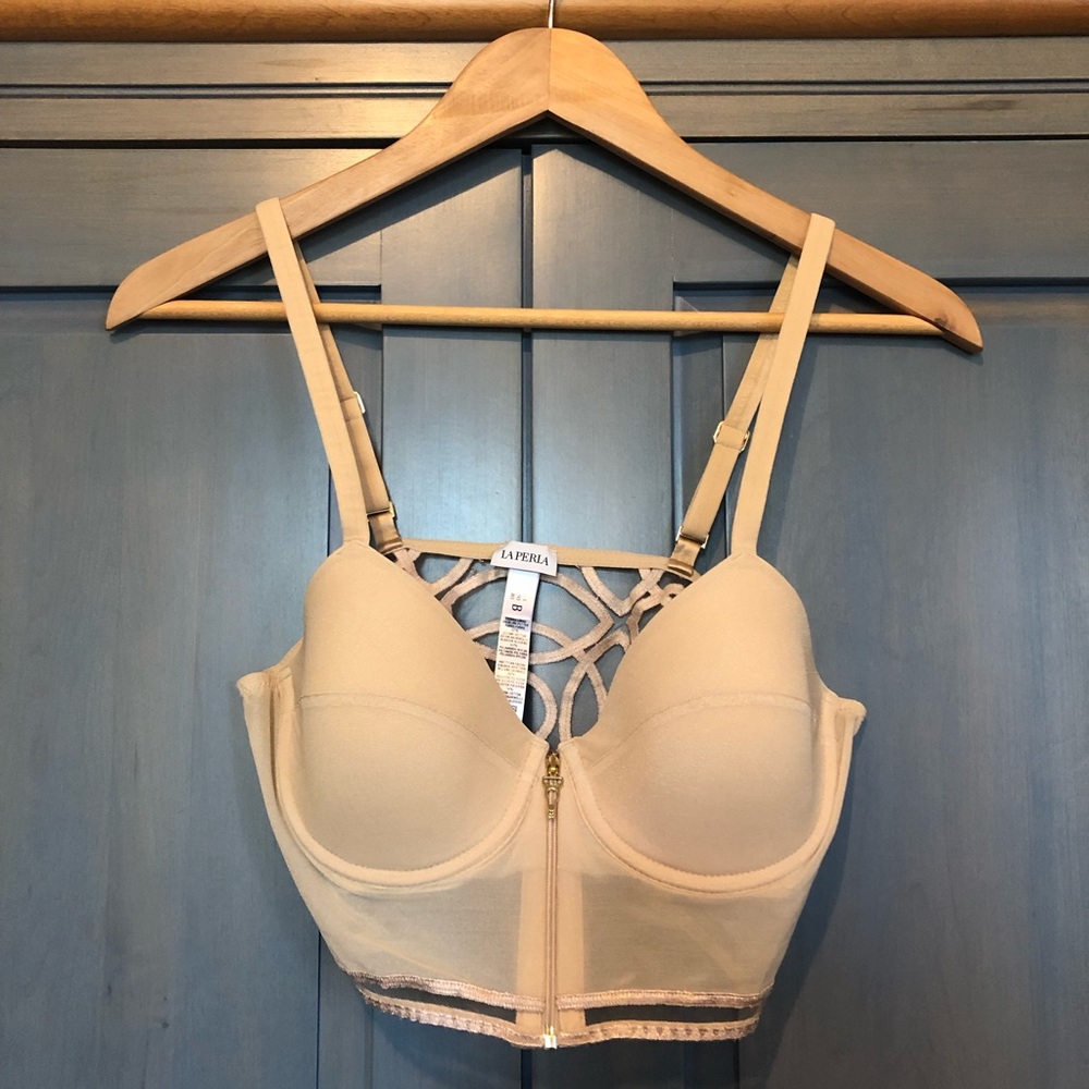 La Perla Circles Long-Line Bra 36B